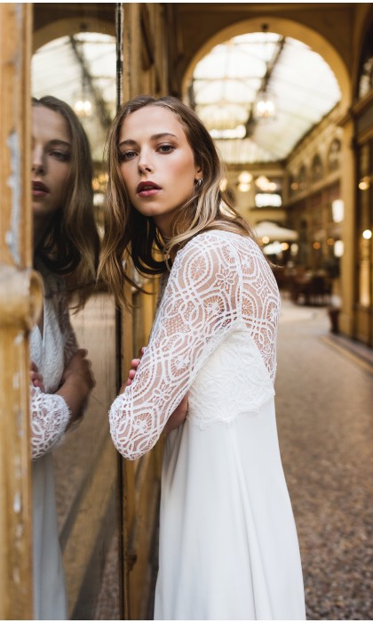 Lalique wedding dress