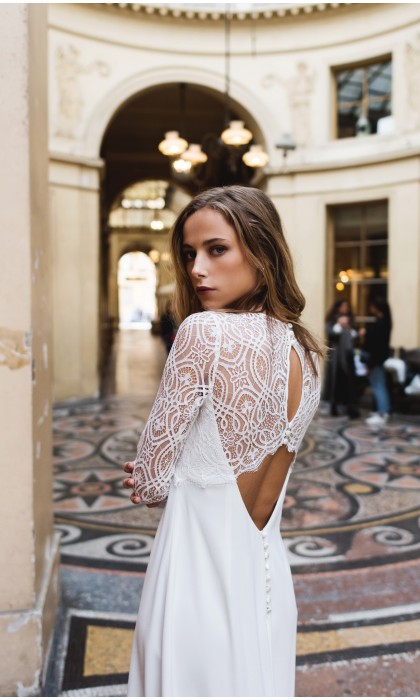 Lalique wedding dress