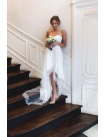 Ensemble duchesse avec traîne
