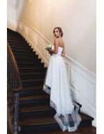 Ensemble duchesse avec traîne