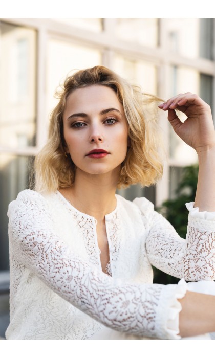 La gilet de la mariée