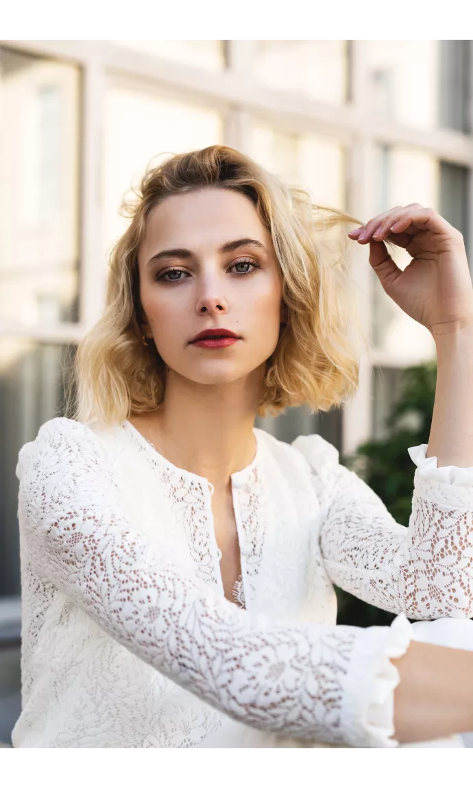 La gilet de la mariée