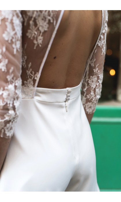 La combishort de la mariée