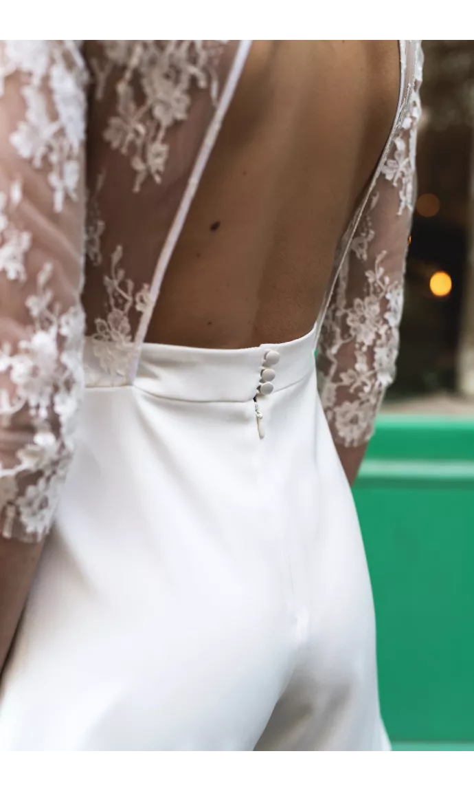 La combishort de la mariée