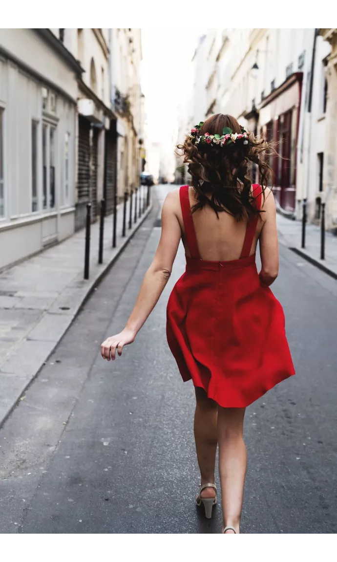 Robe Cerise