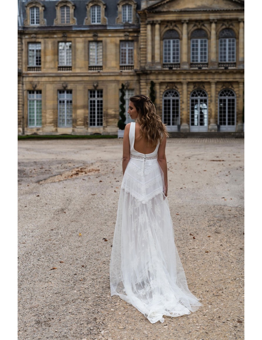 The wedding dress Marina   Harpe Paris