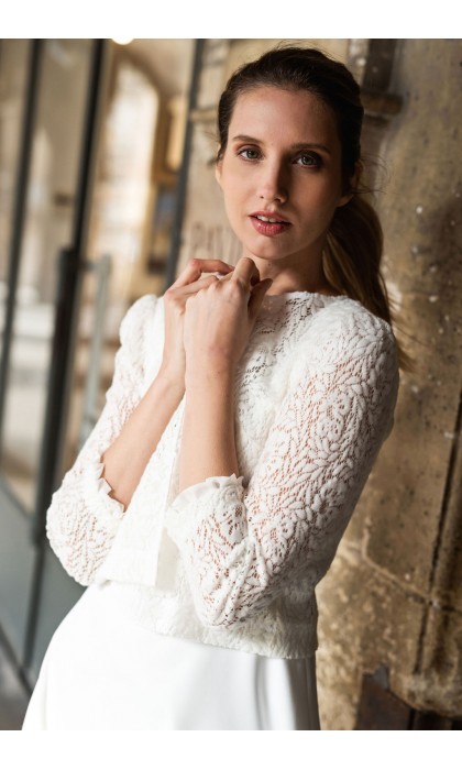 La gilet de la mariée