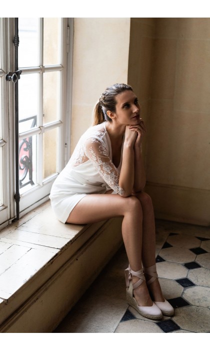 La combishort de la mariée