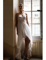 Ensemble duchesse avec traîne