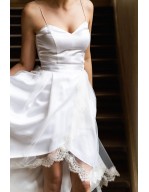 Ensemble duchesse avec traîne