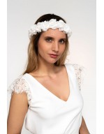 Couronne de fleurs Eglantine