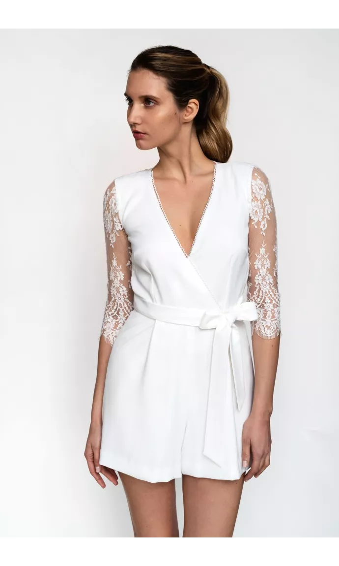 La combishort de la mariée