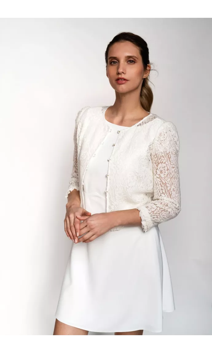 La gilet de la mariée