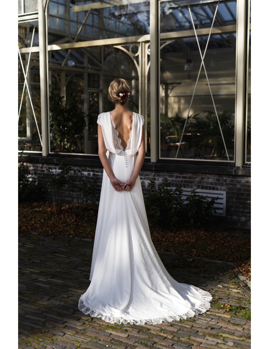 La robe de mariée Léa