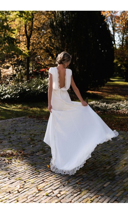 La robe de mariée Léa