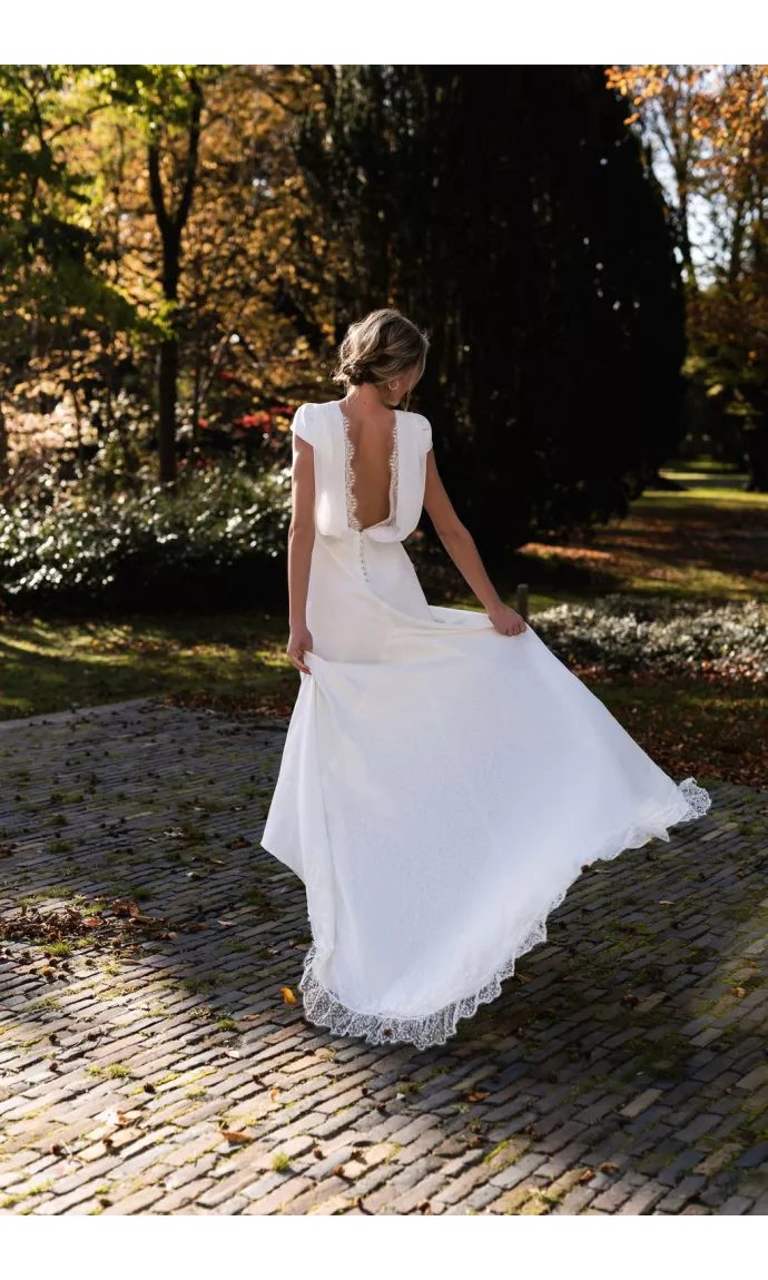 La robe de mariée Léa
