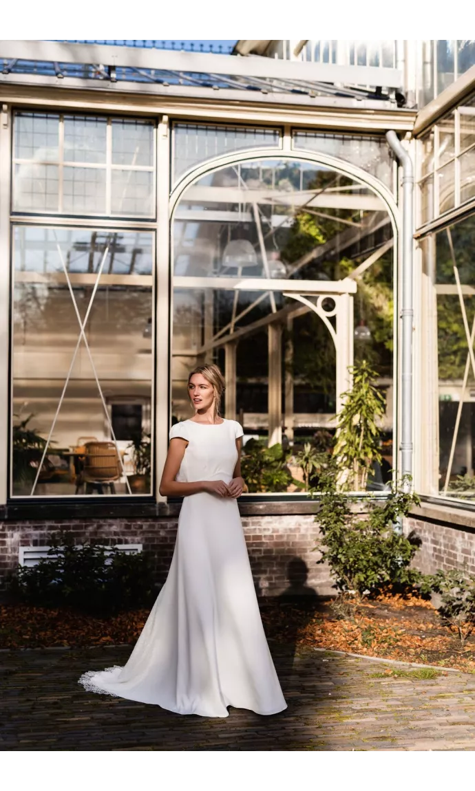 La robe de mariée Léa