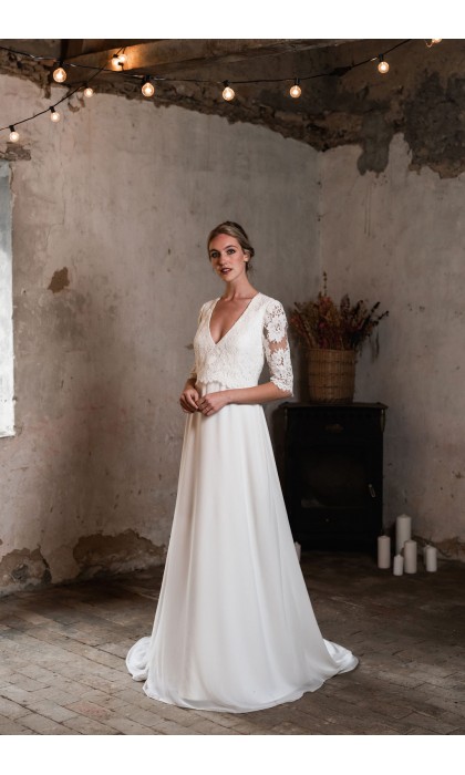 La robe de mariée Rose