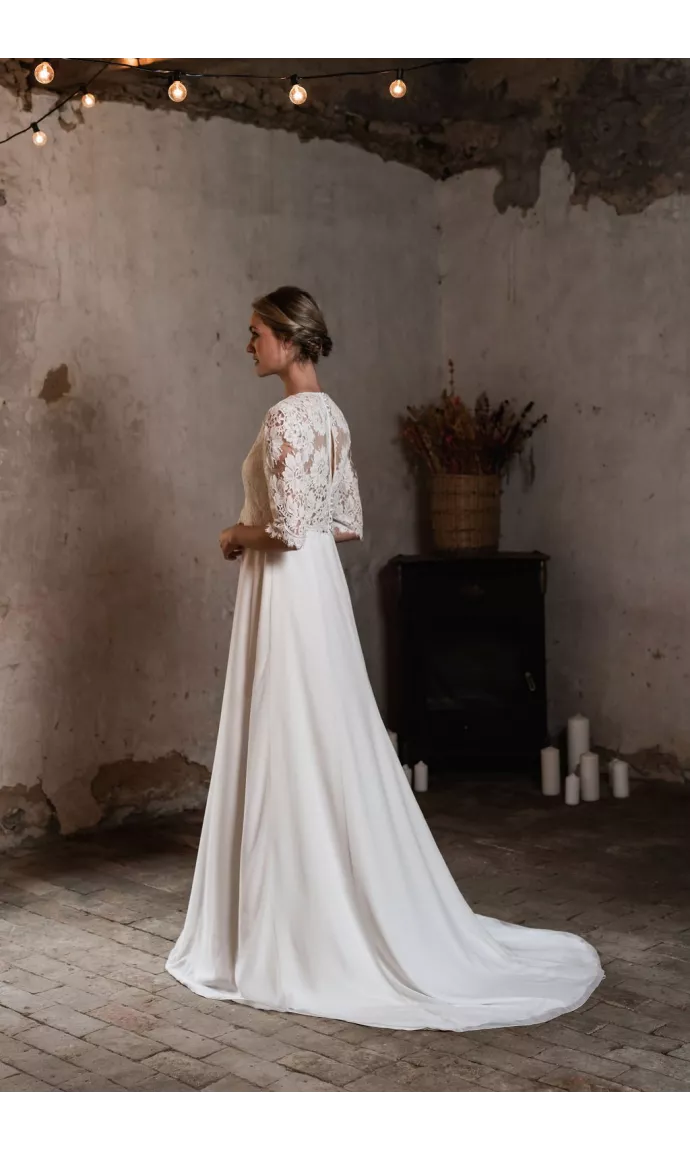 La robe de mariée Rose