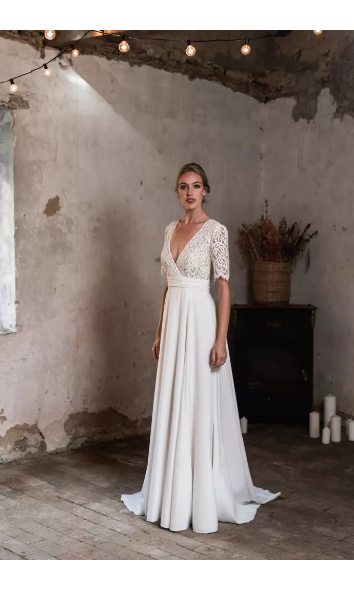 La robe de mariée Julia