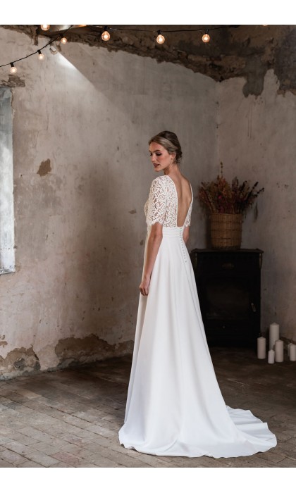 La robe de mariée Julia