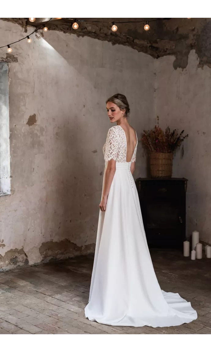 La robe de mariée Julia