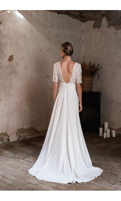La robe de mariée Julia