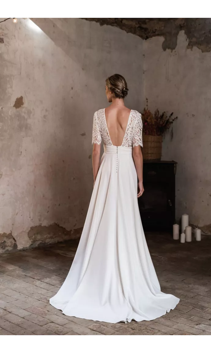La robe de mariée Julia
