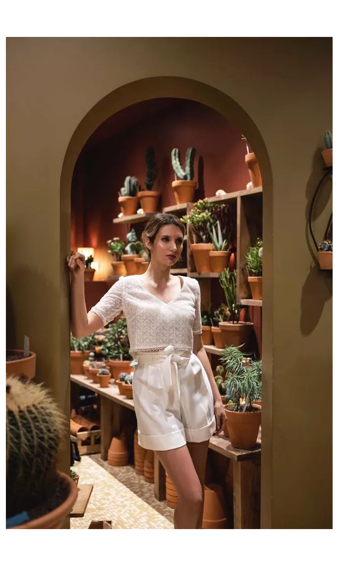 Le short de la mariée