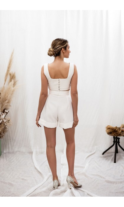 Le short de la mariée