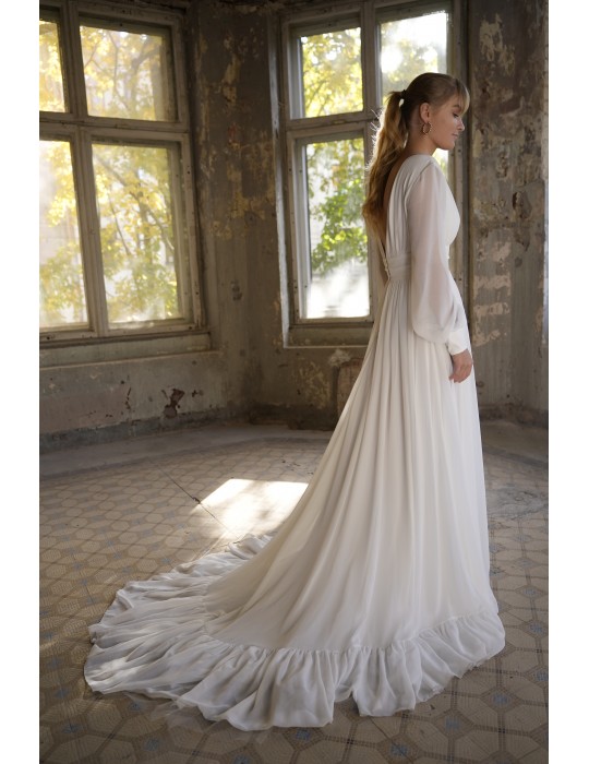 The Clémence wedding dress