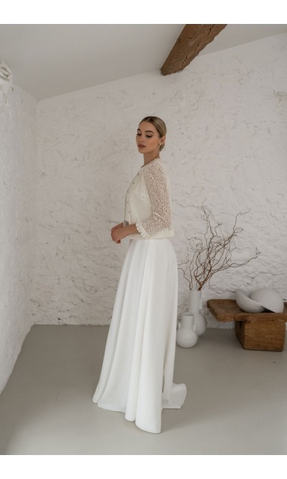 La gilet de la mariée