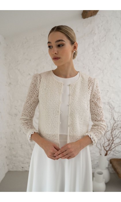 La gilet de la mariée