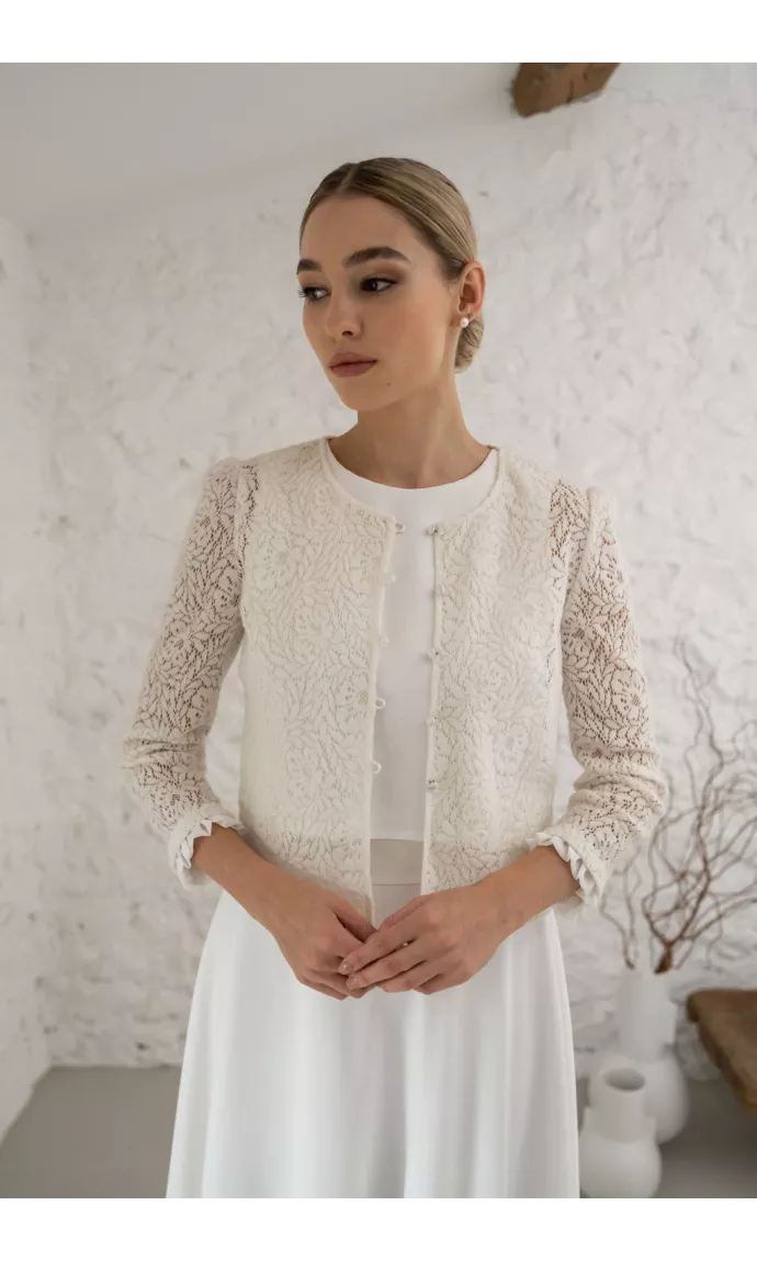 La gilet de la mariée