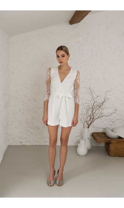 La combishort de la mariée