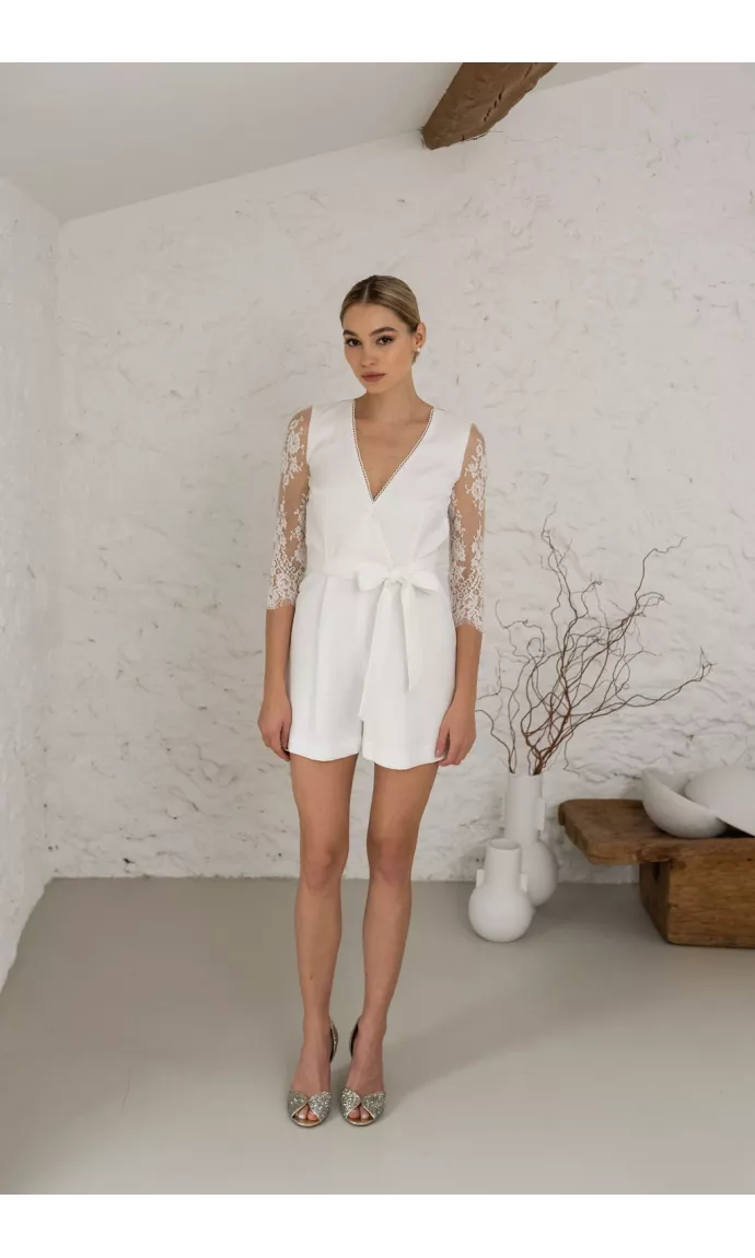 La combishort de la mariée