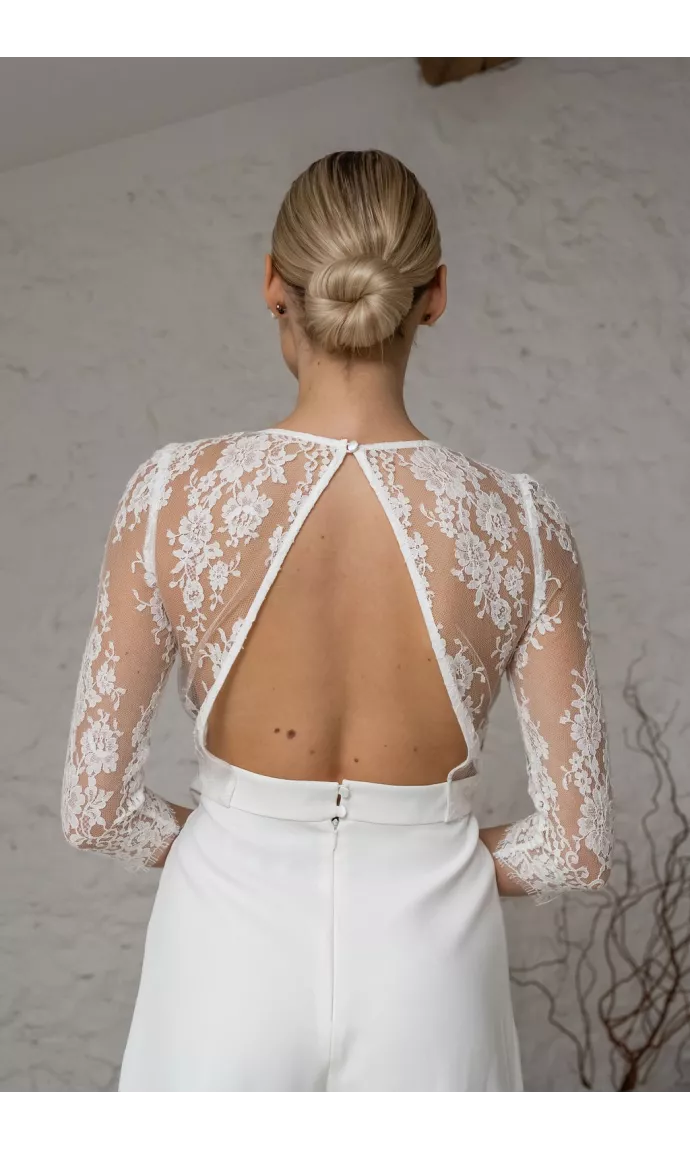 La combishort de la mariée