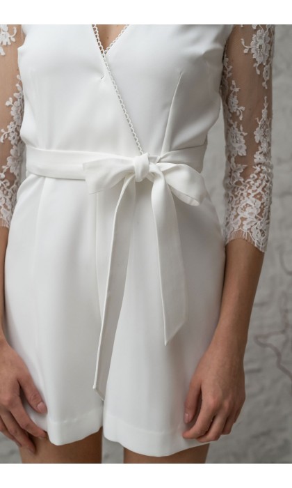 La combishort de la mariée