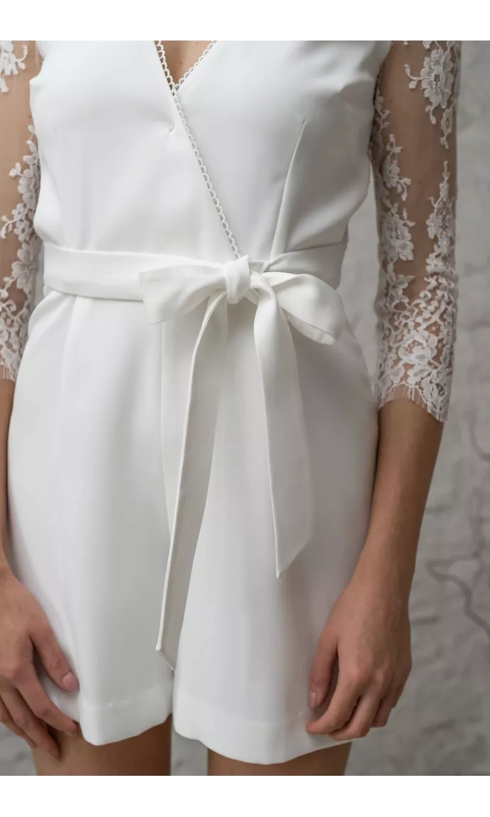 La combishort de la mariée