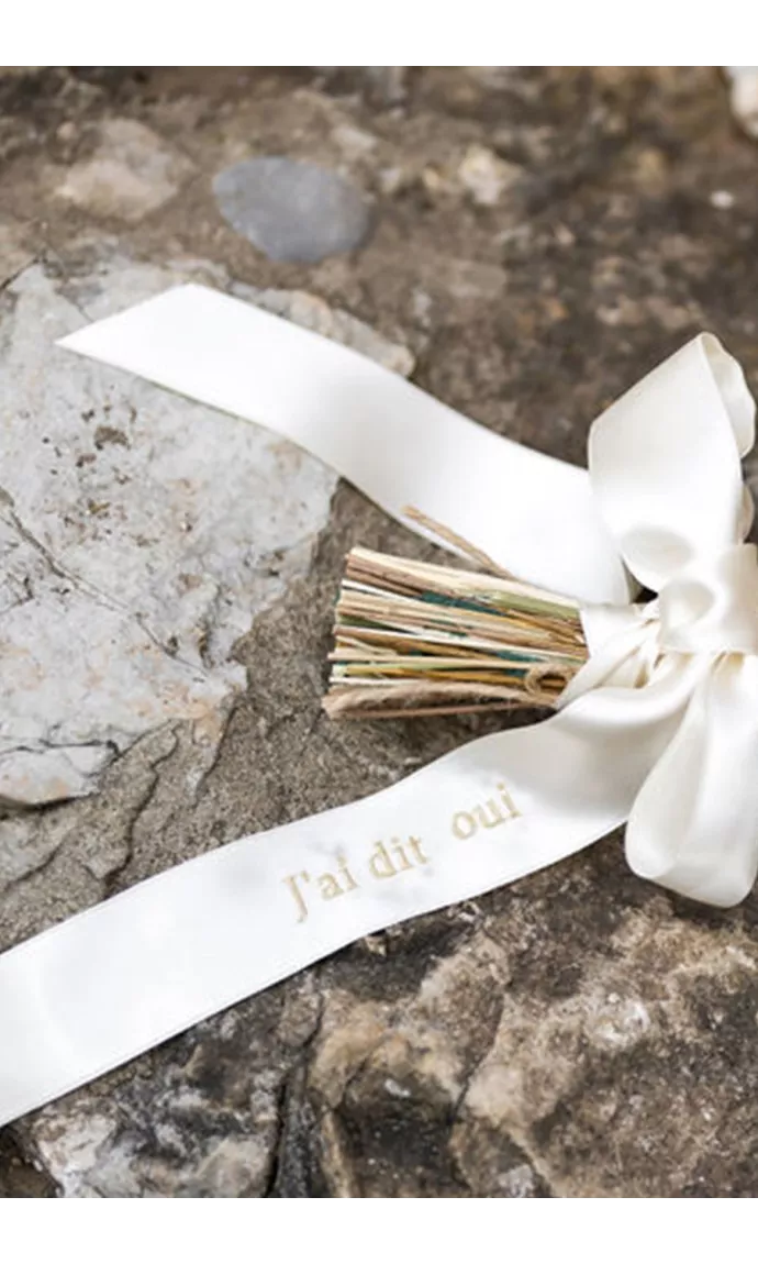 Le ruban de la mariée