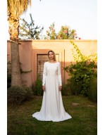 La robe de mariée d'hiver