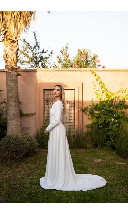 La robe de mariée d&#039;hiver