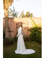 La robe de mariée d'hiver