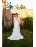 La robe de mariée d'hiver