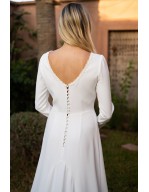 La robe de mariée d'hiver