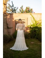 Folk wedding dress