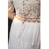 Folk wedding dress