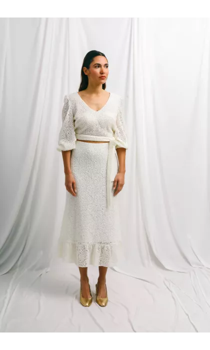civil wedding skirt