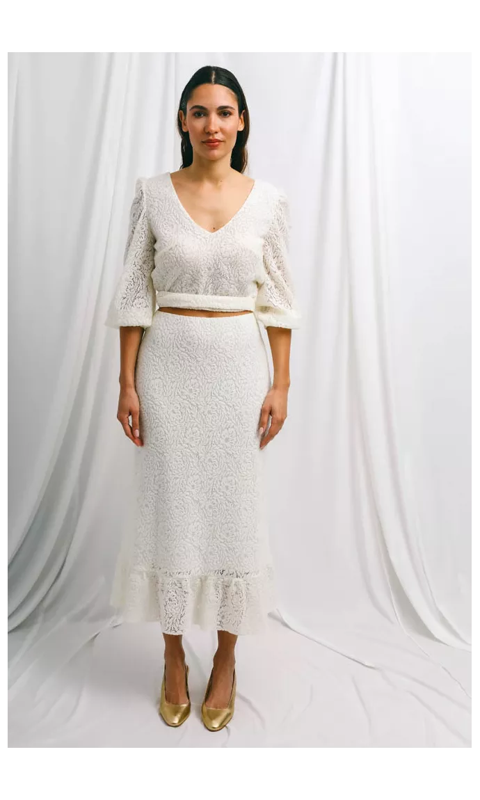 civil wedding skirt