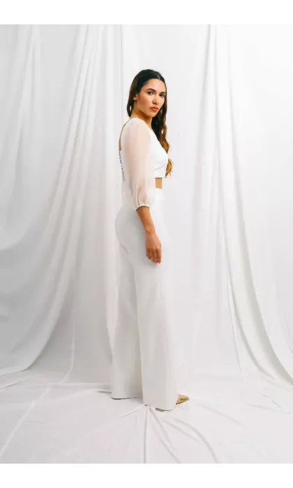 Le parfait pantalon de la mariée